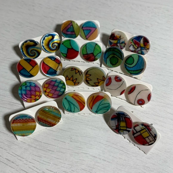 NWOT Unique handmade earrings - Picture 3 of 16